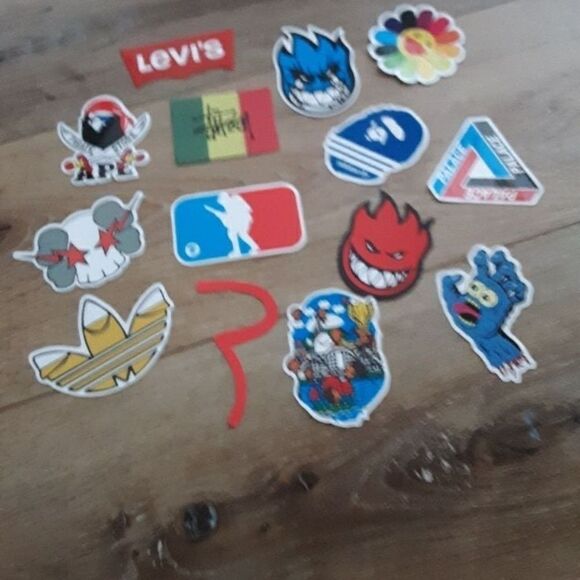 Levi's,  A Bathing Ape Sticker Set Bundle Pile Y2k Great For Laptop On Phone - Picture 1 of 14